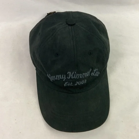 Jimmy Kimmel Live Black Dad Strapback Hat Cap - Picture 2 of 11